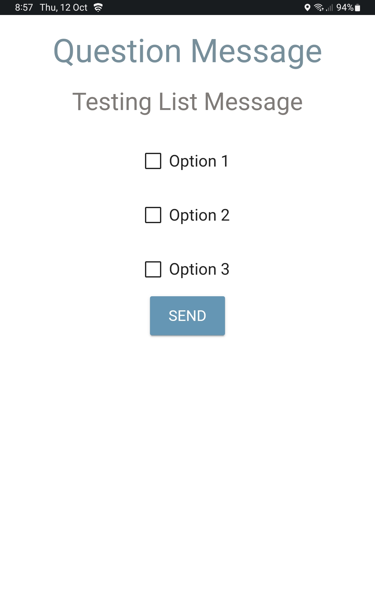 List Messages