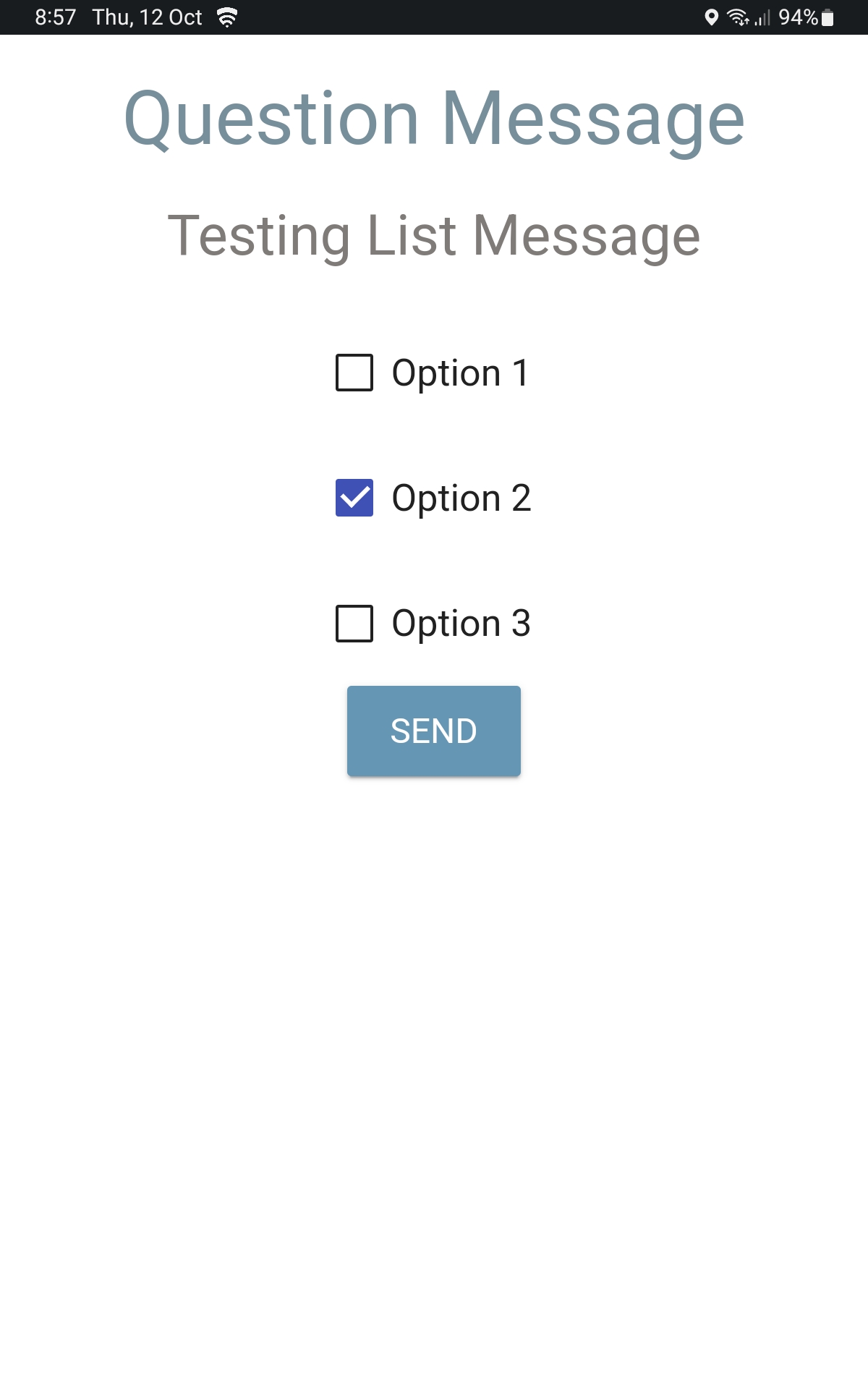 List Messages 2