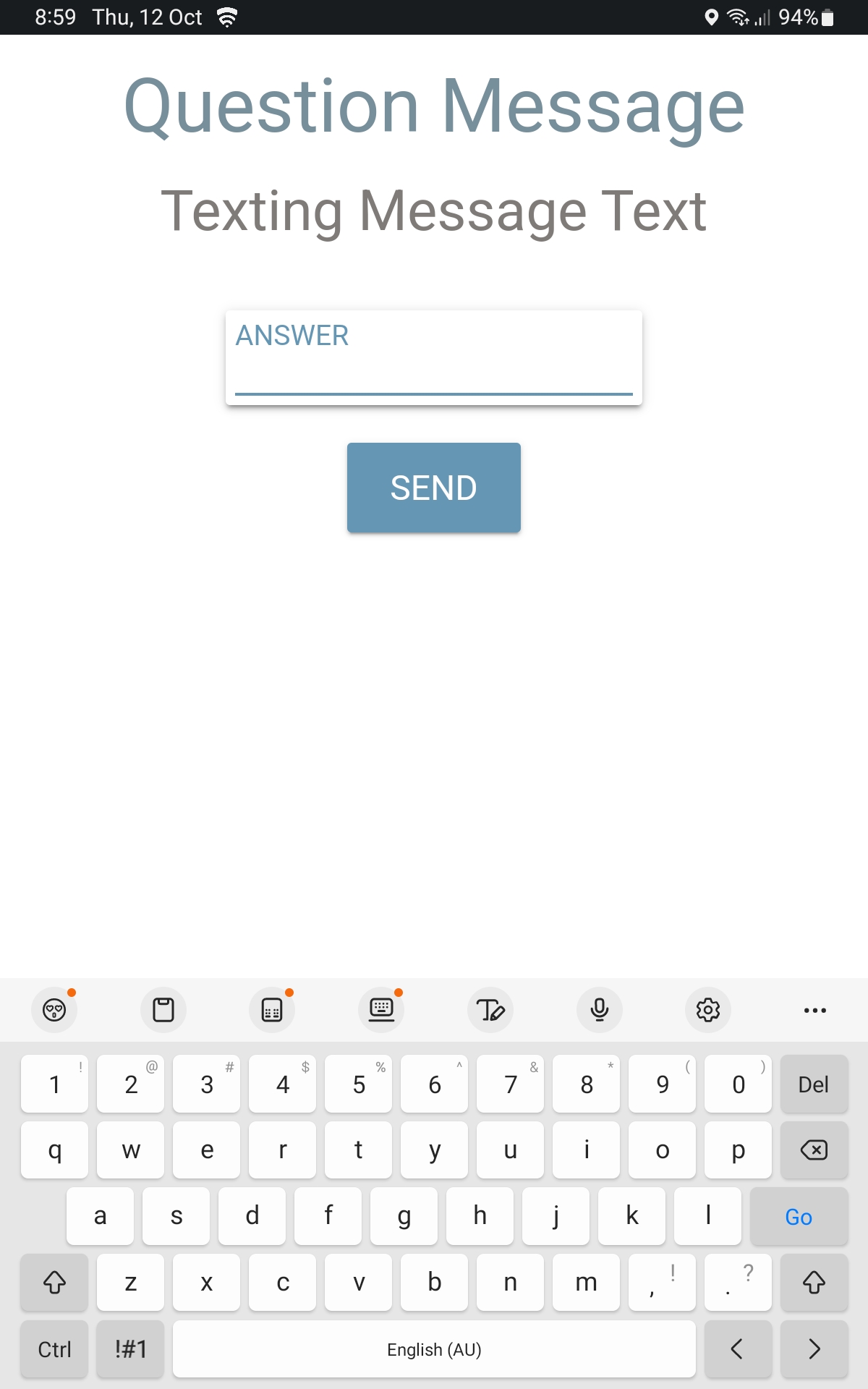 Text Response 2
